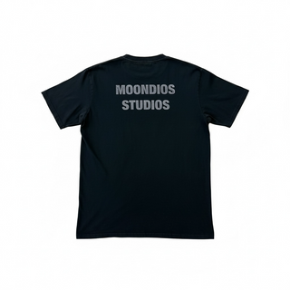 Moon Logo Distress Tee