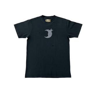 Moon Logo Distress Tee