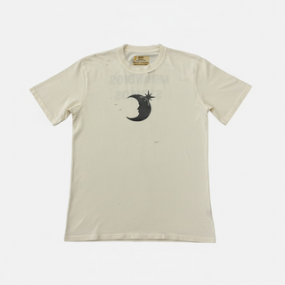 Moon Logo Distress Tee